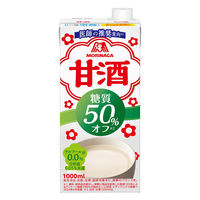 森永製菓 甘酒糖質50％オフ 1000ml 1セット（12本）