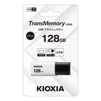 キオクシア USB3.2 Gen1ノックスライド式ブラックKUNー3A128GK KUN-3A128GK 1個