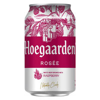 【数量限定】ビール ヒューガルデン ロゼ 330ml 缶 1パック(4本)