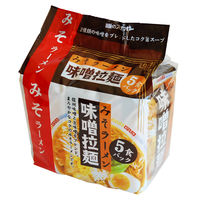 味噌拉麺 5食Ｐ 420ｇ 1セット（1パック(5食入)×6） 麺のスナオシ