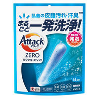 【160回分】アタックゼロ（Attack ZERO） パーフェクトスティック 1セット（1個（16本入）×10） 衣料用洗剤 花王