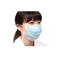 ファーストレイト コンフォート使いきりレギュラーマスク ブルー FR-184 サージカル　曇りにくい　青　1箱（50枚入）