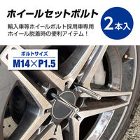 大自工業 ホイールセットボルト ホイールボルト車専用 M14×P1.5 2本入 MT-10 1個（直送品）