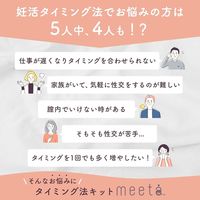 meeta（ミータ） タイミング法キット 3回分 パスクリエイト 妊活