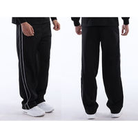 wundou(ウンドウ) パイピングトレーニングパンツ 4XL ブラック P2050B 1枚（直送品）