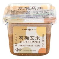 THE ORGANIC 有機玄米 400g 3個 ひかり味噌 オーガニック みそ