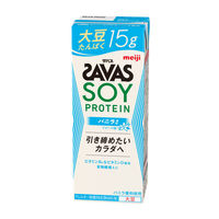 SAVAS（ザバス）ソイプロテイン　バニラ風味 1セット（1本（200ml）×48） 明治　プロテインドリンク
