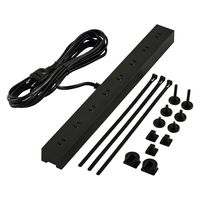 電源タップ 延長コード 5m コンセント 8個口 VESA取付対応 ブラック ECT-3350BK エレコム 1個（直送品）