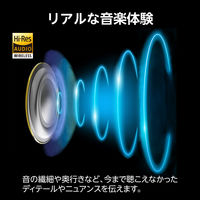 ワイヤレスイヤホン Bluetooth 無線 ノイズキャンセリング LDAC対応 ブラック LBT-TWS18BK エレコム 1個（直送品）