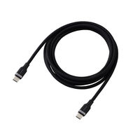タイプCケーブル ( USB-C to C ) 2m シリコン PD 100W 黒 MPA-CC5PSSA20BK エレコム 1個（直送品）