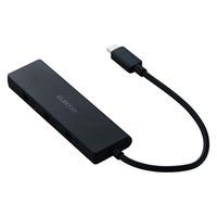 USBハブ A×4ポート タイプCコネクタ USB3.2(Gen1) 15cm 黒 U3HC-H042BK/E エレコム 1個（直送品）