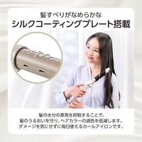 カール ヘアアイロン コテ 26mm ロングバレル シルクコーティング マイナスイオン ホワイト TM762A-W テスコム 1個（直送品）