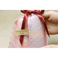 モリサ 和柄の袋 小梅M 薄藤色 100P WA-KO-M-77 1袋(100枚入)（直送品）