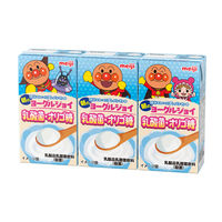 明治それいけ！アンパンマンの朝のヨーグルジョイ 乳酸菌・オリゴ糖 125ml 1セット（72本：3本セット×24）