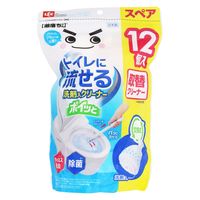 激落ちくん流せるポイッとクリーナー 取替 1セット（1袋（12個入）×3） トイレ洗剤 トイレ掃除 レック