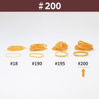 共和 オーバンド透明袋 500g　#200 GHAーNー008 1袋