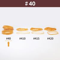 共和 オーバンド透明袋 7本　#40 GNAーNー009 1セット(3袋)