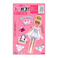 【数量限定】あそバブ！ リカちゃんデザイン企画品 1箱（12錠入） 透明タイプ 花王