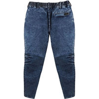 ケイゾック デニムジップアップパンツ ネイビー 4L GKW-9203 1本（直送品）