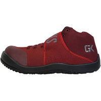 ケイゾック セーフティミッド(ヒモ&マジック) レッド 26.5cm GKS-26 1足（直送品）