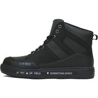 ケイゾック セーフティミッド(ヒモ) ブラック 26.5cm GKS-42 1足（直送品）