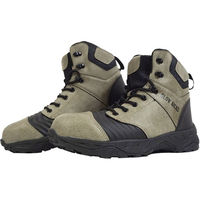 ケイゾック セーフティミッド(ヒモ) カーキ 28cm GKS-12 1足（直送品）