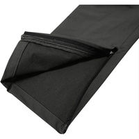 ケイゾック ジップアップパンツ ブラック 4L GKW-9003 1本（直送品）