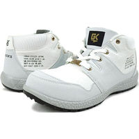 ケイゾック セーフティミッド(ヒモ) ホワイト 28.0cm GKS-06 1足（直送品）