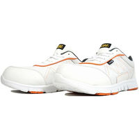 ケイゾック セーフティスニーカー(ヒモ) ホワイト 24.5cm KZS-1700 1足（直送品）