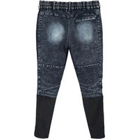 ケイゾック デニムパンツ(コンプレッション) ネイビー 3L GKW-5273 1本（直送品）