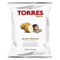 ポテトチップス 輸入菓子 スナック菓子 トーレス　黒トリュフ 40g 3個