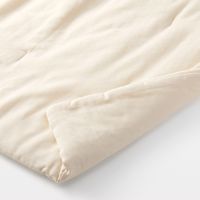 無印良品 木の実から作ったカポック混二重ガーゼ 薄掛ふとん Ｄ １９０×２１０ｃｍ 生成 良品計画