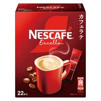【スティックコーヒー】ネスレ日本 ネスカフェ エクセラ カフェラテ 1セット（1箱（22本入）×3）