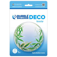 宝興産 555mmデコバブルバルーン 熊笹 201446006 1セット(10袋入)（直送品）