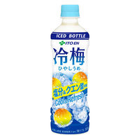 伊藤園 冷梅 ひやしうめ 冷凍兼用ボトル 500g 1箱（24本入）