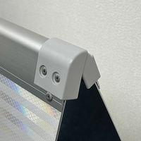 トレード 高輝度反射 折りたたみ看板 小 白 片面 017W45S_撮影禁止 197456 1個（直送品）