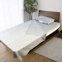 モリリン 冷感寝具セット シルバー 1個