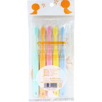 ベビーハブラシ5本組 やわらかめ こども用歯ブラシ 1～3才 ファイン