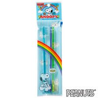 カラフルスヌーピー 歯ブラシ3本組 ハブラシ ファイン