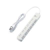 延長コード 電源タップ コンセント 3m 2ピン 6個口 個別スイッチ 省エネ 白 T-E5A-2630WH エレコム 1個