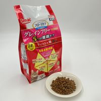 フローラケア グレインフリー 5つの健康ケア（毛艶・皮膚の健康）フィッシュ味 国産 600g（100g×6袋）1袋 スマック