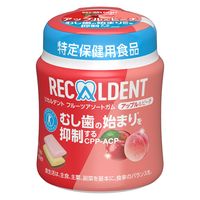 ガム ボトルガム リカルデント フルーツアソートガム アップル＆ピーチボトル 3個 モンデリーズ・ジャパン