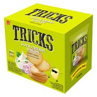 ポテトチップス 輸入菓子 個包装 トリックス　ベイクドチップス　サワークリームオニオン 12袋入 180g 3個