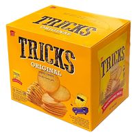 ポテトチップス 輸入菓子 個包装 トリックス　ベイクドチップス　オリジナル 12袋入 180g 3個   お配り