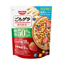 ごろグラ 糖質50％オフ 贅沢果実 300g 3袋 日清シスコ シリアル