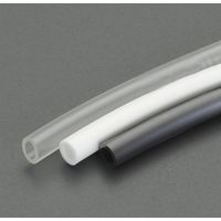 エスコ 5.0/8.0mmx10m ソフトウレタンチューブ(耐摩耗/ナチュラル) EA125DP-5C 1本（直送品）