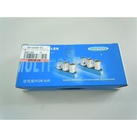 エスコ 5連 エアーカップリング EA140DN-5 1個（直送品）