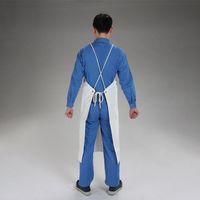 エスコ 110x 90cm エプロン(作業用・ポリウレタン) EA355AE-16 1着（直送品）