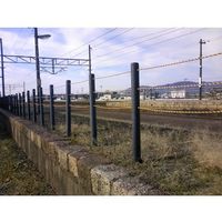 エスコ φ80x1800mm 万能杭(穴あり) EA628ZT-5 1本（直送品）