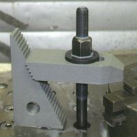 エスコ M 8x 60mm ステップクランプ EA637CB-8 1個（直送品）